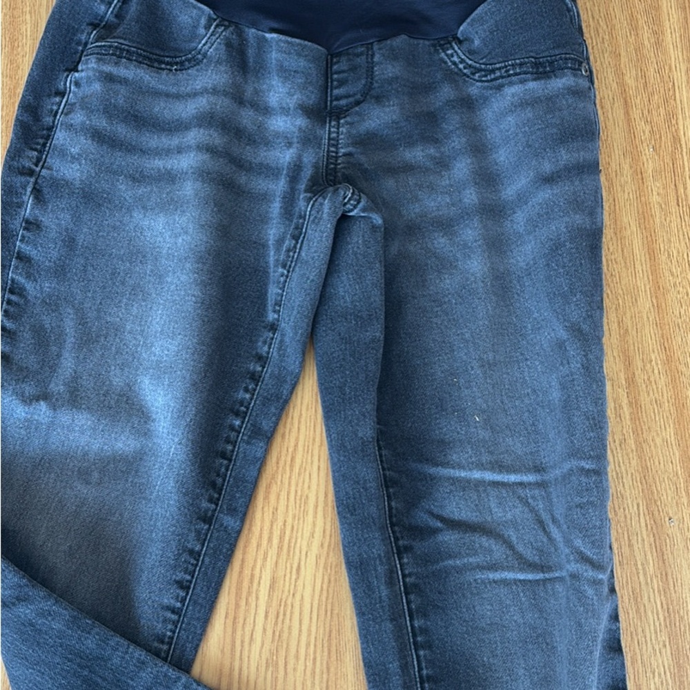 Sonoma GRAY maternity jeans full panel